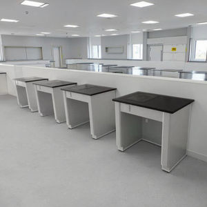 โต๊ะเครื่องชั่งน้ำหนักโครงสร้างเหล็กทั้งหมดสำหรับห้องปฏิบัติการเคมี - เฟอร์นิเจอร์ห้องปฏิบัติการดีไซน์ทันสมัยสำหรับโรงเรียนและโรงพยาบาล - Product Image 6