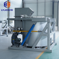 Machine de four de fusion de gaz en aluminium de déchets de 150kg 500kg pour recycler les fils et les lingots de bidons en aluminium de rebut