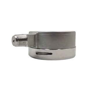 Manomètre hydraulique à vide d'air de montage arrière en acier inoxydable OEM, 10 bars, 145 Psi - Product Image 5