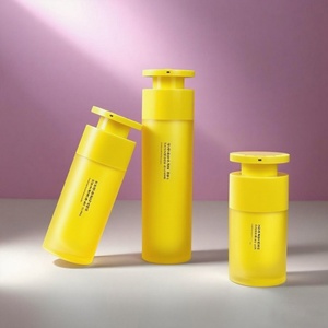 Custom Colored Fancy Plastic Cosmetic Packaging Serum <b>Bottles</b> Luxury Double Wall Airless Lotion <b>Pump</b> <b>Bottle</b> 15ml 30ml 50ml - Product Image 6