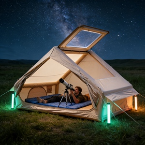 Tenda da <span class=keywords><strong>Campeggio</strong></span> Gonfiabile per Avventure all'Aperto <span class=keywords><strong>in</strong></span> Giardino e Pratica di <span class=keywords><strong>Campeggio</strong></span> Familiare a <span class=keywords><strong>Casa</strong></span> - Product Image 1