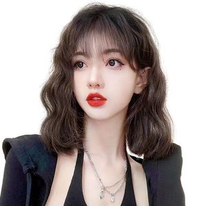 วิกผมสั้นหยิกสไตล์บราซิลสำหรับ<span class=keywords><strong>ผู้หญิง</strong></span> <span class=keywords><strong>ผม</strong></span>ยาวธรรมชาติ ลดอายุความรู้สึกเหมือนจริง ยาวระดับกระดูกไหปลาร้า สีน้ำตาลเข้ม 32 นิ้ว - Product Image 5