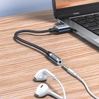 SAMZHE USB-Audio-Adapter mit 3,5-mm-Mikrofon- und Kopfhörerbuchse Stereo-Soundkarten-Konverter für PC Laptop PlayStation 4/5 Xbox