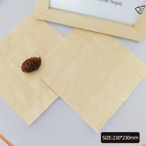 منديل ورقي للمطاعم أبيض مطبوع بشعار مخصص عالي الجودة تصميم جديد 1ply 2ply 3ply لحفلات العشاء بالجملة - Product Image 2