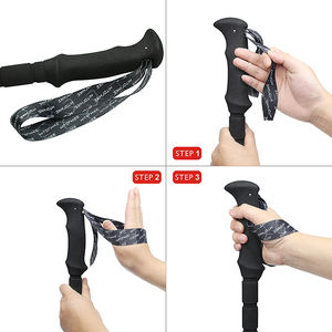 <span class=keywords><strong>Bastones</strong></span> de <span class=keywords><strong>Trekking</strong></span> Plegables Ultraligeros Personalizados HOMFUL, Bastón de <span class=keywords><strong>Trekking</strong></span> de Fibra de Carbono Plegable con Absorción de Impactos - Product Image 5