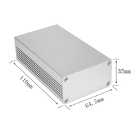 Boîtier en aluminium pour PCB, profil de boîtier de commande, boîtier en aluminium extrudé, boîtier de PCB usiné CNC