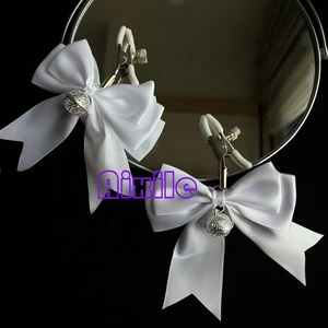 Collier en cuir avec nœud TBow, laisse, BDSM, bondage, collier érotique, jouet sexuel, SM, esclave, cosplay, ensemble de restraints, jeu de rôle - Product Image 4