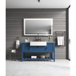 DB 60in. W X 36 In. H Super Bright LED Bathroom <b>Mirror</b> <b>Lights</b> Metal Frame Wall Mounted Lighted Pickup Only - Product Image 2