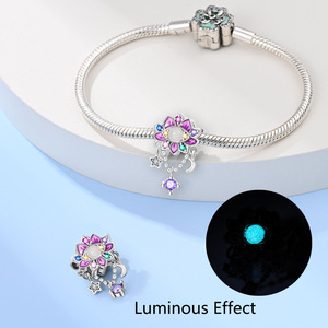 Copper Zircon Dreamcatcher Pendant Stylish 18K Gold Plated Bracelet Charm Unisex Jewelry Gift for Women & Children's Party - Product Image 6