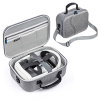 Étui de transport pour casque de réalité virtuelle Meta Quest 3, sac de rangement grand format, étanche avec bandoulière pour Quest 3