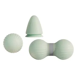 Kit de balles de Yoga colorées en Silicone, Points d'acupuncture de Massage écologique personnalisé, exercice de Fitness du Fascia