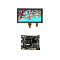 Layar Android Industri, Layar TFT 7‑24" Dilengkapi dengan Mainboard A64