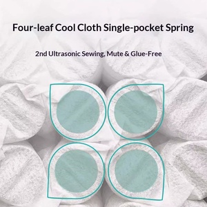 28cm Luxurious Quality Dual-Use Soft &amp; <strong>Hard</strong> Mini Spring <strong>Mattress</strong> Memory Foam Latex <strong>Topper</strong> <strong>for</strong> Home Bedroom Hotel Use - Product Image 4