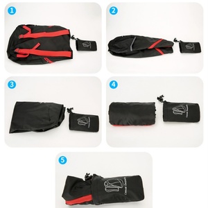 Mochila Deportiva Ultraligera de Nailon Antirrobo e Impermeable con Logotipo Personalizado, Hecha con Botellas de Plástico Recicladas, 20L, Plegable, para Senderismo y Camping al Aire Libre - Product Image 3