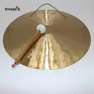 Gong de viento chino de 40cm, fábrica de alta calidad, hecho a mano, 100%, 16 ", feng gong para terapia