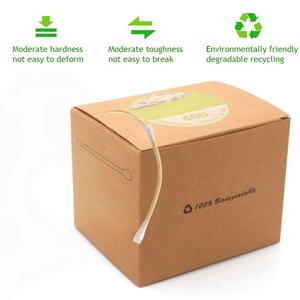 สำลีก้านพร้อมกล่องกระดาษคราฟท์นุ่มและทนทาน100% เป็นมิตรกับสิ่งแวดล้อม - Product Image 2