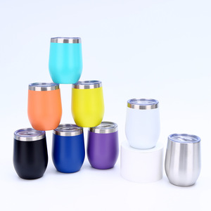 White RTS 20oz <b>Double</b> <b>Wall</b> Stainless Steel Glow in the Dark Sublimation Bluetooth Speaker Tumbler Blanks Outdoor Music Mugs - Product Image 1