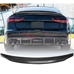 Precio de fábrica Alerón trasero de fibra de carbono A6 S6 C7(2012-2018) alerón trasero para Audi A6 S6 C7 alerón estilo BL - Product Image 4