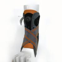 Attelle de cheville unisexe de haute qualité avec système de compression réglable pour la rééducation