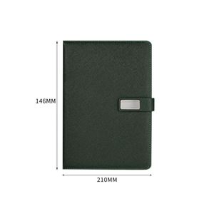 Customizable Corporate Leather Notebook Gift Set With Led Thermos Flask Custom logo Luxury Journal Promotional Gift Box With Pen - Product Image 5