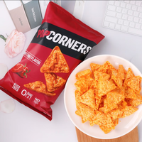 Hete Verkoop 60G Legt Maïschips Nacho 'S Niet-Gebakken Gezonde Snack Exotische Snack Tortilla Chips