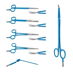 Ciseaux bipolaires manuels réutilisables en acier inoxydable japonais J2 noir pour droitiers, soins personnels, coupe/coagulation, 22 cm, DENTRIC - Product Image 2