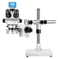 Microscope stéréoscopique industriel, distance de travail de 530 mm, pour la pratique et la formation en chirurgie