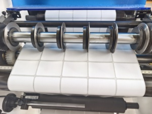 350/450 mét năng suất cao lượn sóng nhãn giá tag nhãn chuyển đổi ROTARY Die Máy cắt - Product Image 4