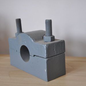 Roulement d'arbre de type sec pour précipitateur électrostatique ESP, fixation par boulon fendu, fonte, OEM - Product Image 2
