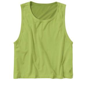 Breathable, Ladies Sleeveless T <b>Shirt</b> Cropped tank Relaxed Fit Lightweight and Soft Cotton Jersey <b>Women</b> T <b>Shirt</b> - Product Image 4