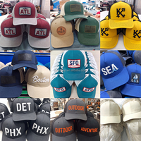 Gorra Trucker de 5 Paneles de Malla de Algodón para Deportes al Aire Libre, con Logotipo Personalizado, Gorras para Hombre, Gorra Negra al por Mayor para Hombres