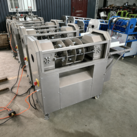 Industriële suikerrietenschilmachine 1500W Automatische rietschiller voor fruitwinkels en drankenwinkels