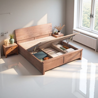 Ensemble de chambre à coucher de style victorien en bois de frêne antique, conçu sur mesure, couleur personnalisable, y compris lits et canapés pour hôtels et meubles de maison
