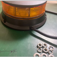 Hochwertige 19W gelbe LED-Blitzlicht-Warn lichter mit permanenter Montage