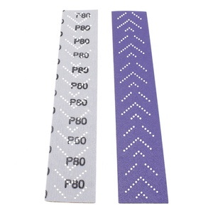 Papel de lija profesional Longboard hojas de papel de lija autoadhesivas Stickyback hojas de lija para automoción, bloques de lijado manual - Product Image 4