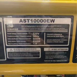 Sunhoo <b>Power</b> Gasoline <b>Generator</b> 5Kw 6Kw 4-Stroke Single Phase 110V 220V Portable For Construction Emergency Use - Product Image 2