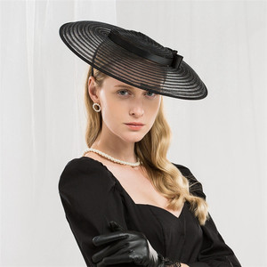 A3 Dame Chapeaux Ligne Chapeau Femme À Large Bord Chapeaux Chapeaux Printemps Nouvelle Mode Fil <span class=keywords><strong>Homburg</strong></span> Contracté Bouchons Femelle Britannique Bouchon - Product Image 1