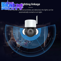 Caméra IP PTZ sans fil intelligente Sheng Qiong Tuya 2MP avec suivi IA, vision nocturne couleur 1080P, mini caméra