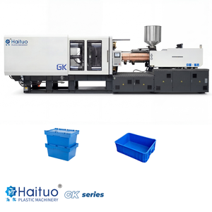 เครื่องฉีดพลาสติกแบบแนวนอน Haituo GK สำหรับผลิตลังเก็บผลไม้แบบ ABS พร้อมระบบ PLC ทนทาน ใช้ซ้ำได้ เหมาะสำหรับสวนผลไม้ ทำงานเสียงเบา - Product Image 1