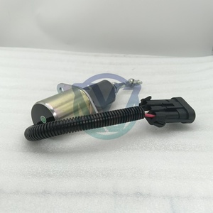 6681513 6667993 6662993 6577503 6681512 6690563 Électrovanne d'extinction de haute qualité 12V pour pièces d'excavatrice à moteur S150 S160K - Product Image 5