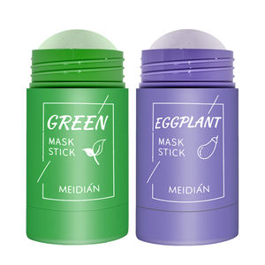 <span class=keywords><strong>Masque</strong></span> nettoyant pour le visage thé vert contrôle de l'huile <span class=keywords><strong>masque</strong></span> d'<span class=keywords><strong>argile</strong></span> bâton visage soins de la peau thé vert <span class=keywords><strong>masque</strong></span> de nettoyage en profondeur pour le soulagement de l'acné - Product Image 4