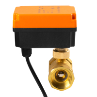 Vanne à boisseau sphérique électrique en laiton DN15-DN50, étanche IP68, haute stabilité, pour utilisation sous-marine, certifiée CE, directement de l'usine OEM