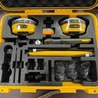Penerima GNSS RTK A&I AR15 AR Base AL16 AR Laser Rover dengan IMU, Slot CM SIM, Presisi Tinggi untuk Survei Tanah, Peralatan Survei GPS