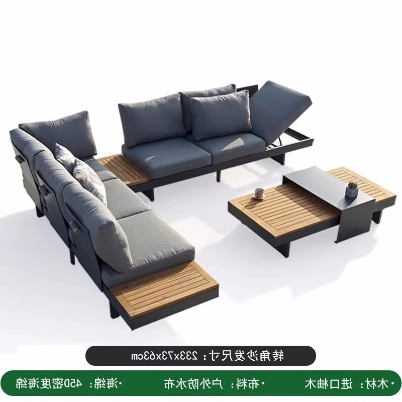 Divano sezionale 45d + telone