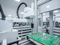 Robot SCARA 4 axes ESTUN ER3-500-SR, 3 kg, 500 mm, 0,01 mm, haute vitesse, pour l'assemblage de composants électroniques, cartes PCB, batteries au lithium, IP20