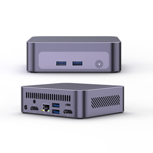 Mini PC Ryzen 7 <span class=keywords><strong>5800H</strong></span> <span class=keywords><strong>5800U</strong></span> 5825C R5 5625u 5625C, Mini Computadora 4K Dual HD, 2*DDR4, 2*M.2, Windows 11/10, HTPC, PC de Torre, WiFi 6 - Product Image 1