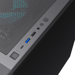 GAMEMAX Storm 2 <span class=keywords><strong>AB</strong></span> AW ATX custodia per PC con canale di flusso d'aria verticale torri e pannello frontale a rete con dispositivo di raffreddamento della ventola - Product Image 6