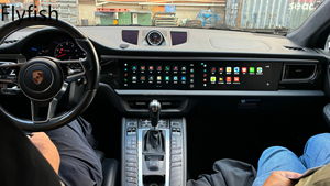 Двойной экран 12,3 дюймов + 12,3 дюймов обновление для Porsche Macan 95B 2014 2015 2016 2017 автомобиля GPS Стерео навигация радио - Product Image 4