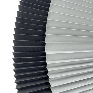 Fábrica al por mayor protector solar poliéster recubierto con tela plisada almidonada para la tela de la sombra del coche - Product Image 3