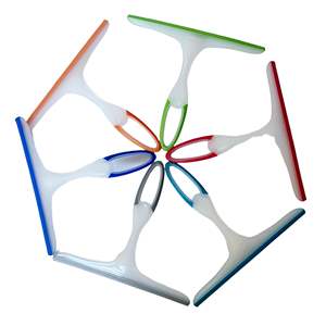 Raschietto per Finestre Multifunzione in Plastica Resistente a Sei Colori, Portatile e di Grande Impatto Visivo per Uso Domestico - Product Image 4